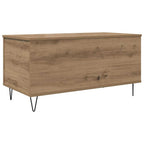 Tavolino da salotto rovere artigianale 90 x 44.5 x 45 cm