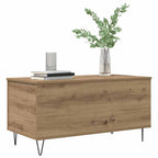 Tavolino da salotto rovere artigianale 90 x 44.5 x 45 cm