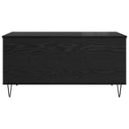 Tavolino da salotto Rovere nero 90 x 44.5 x 45 cm