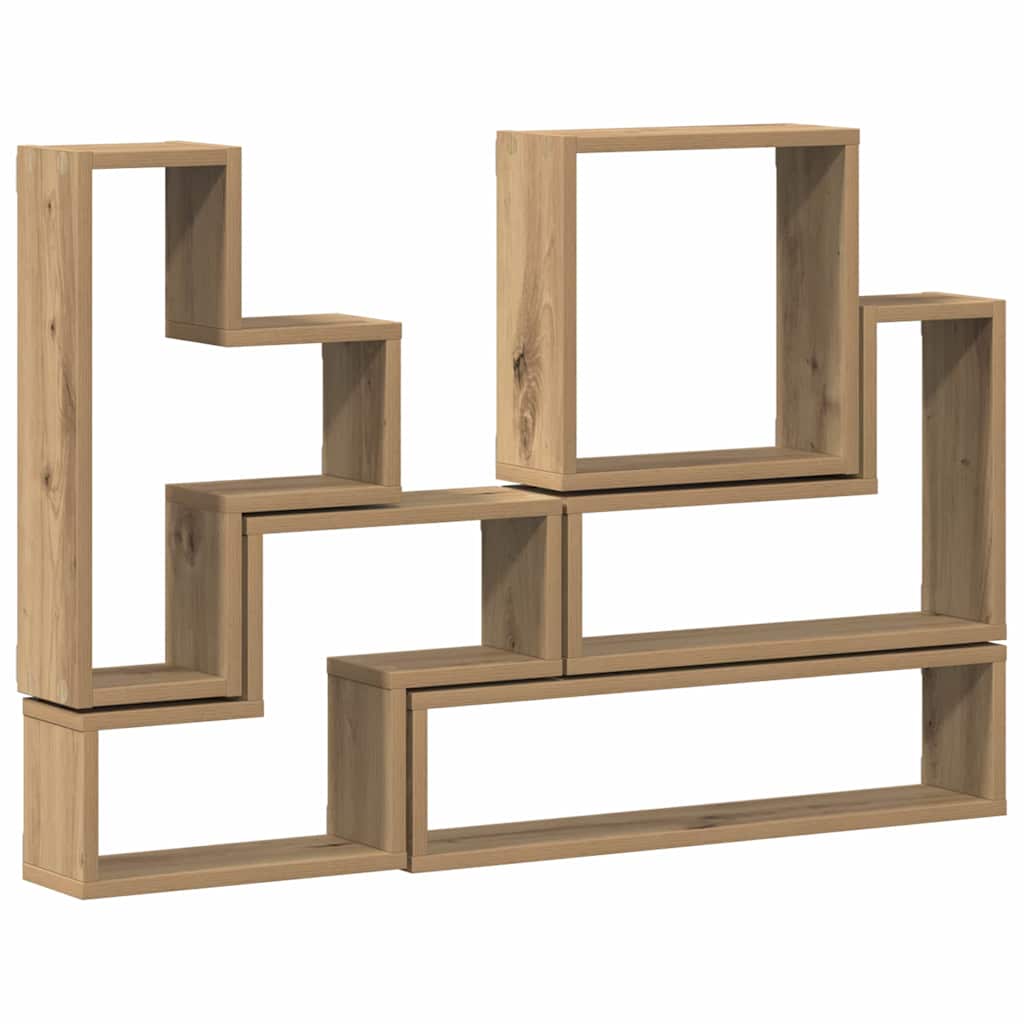 Scaffale da parete Rovere artigianale 96 x 12 x 64 cm