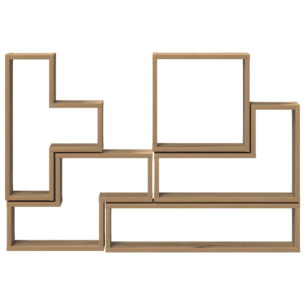 Scaffale da parete Rovere artigianale 96 x 12 x 64 cm