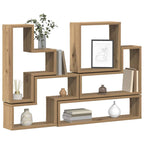 Scaffale da parete Rovere artigianale 96 x 12 x 64 cm
