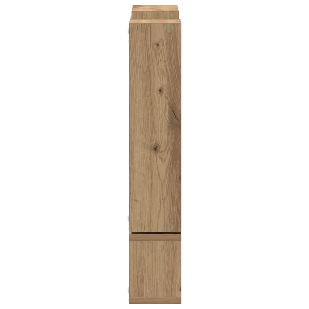 Scaffale da parete Rovere artigianale 96 x 12 x 64 cm