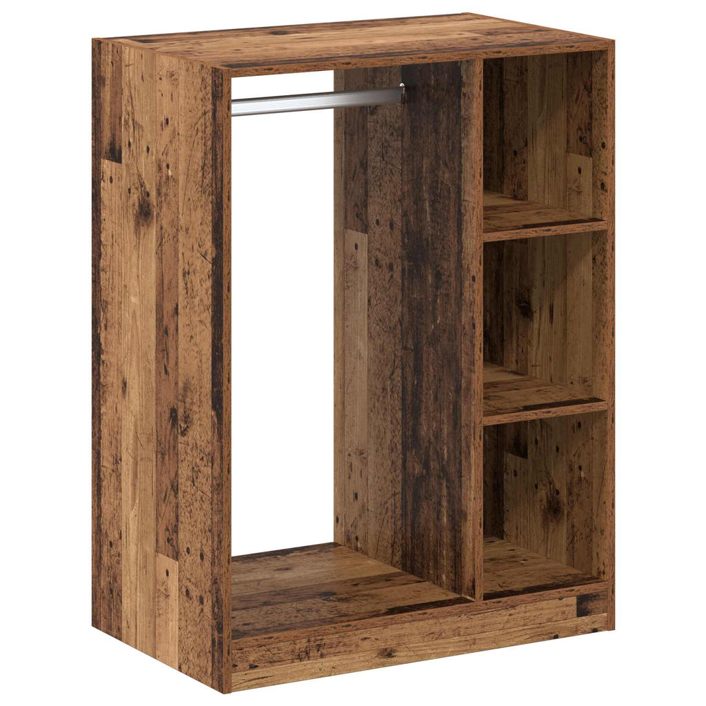 Guardaroba con lo scaffale Legno vecchio 77 x 48 x 102 cm