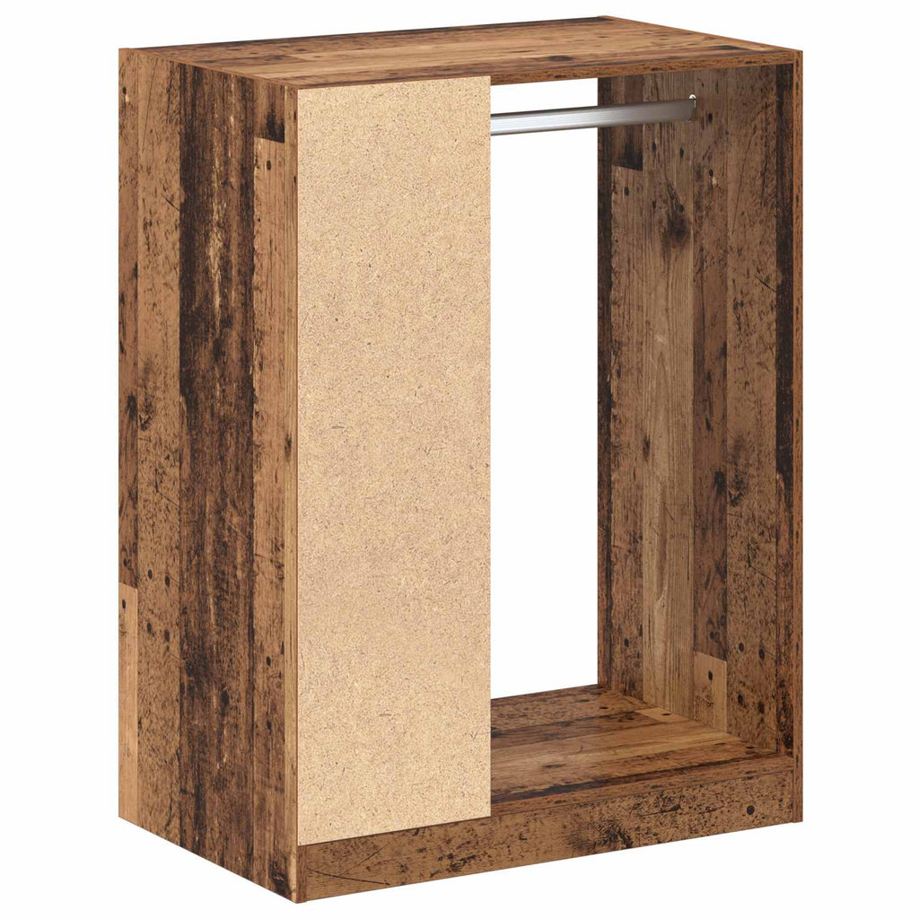 Guardaroba con lo scaffale Legno vecchio 77 x 48 x 102 cm