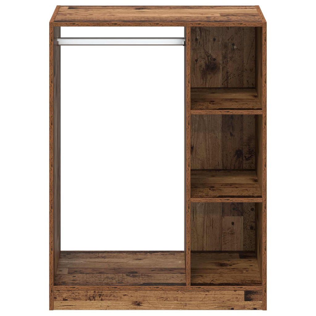 Guardaroba con lo scaffale Legno vecchio 77 x 48 x 102 cm
