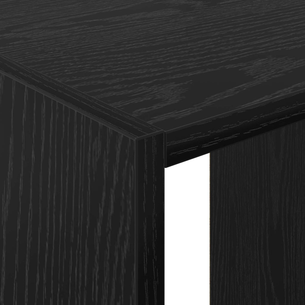 Guardaroba con lo scaffale Rovere Nero 77 x 48 x 102 cm