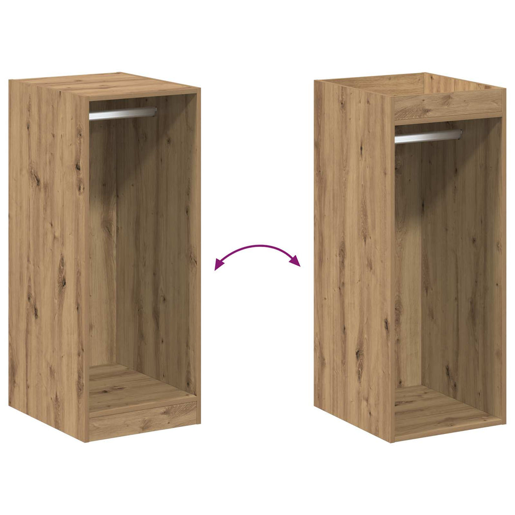 Guardaroba con lo scaffale Rovere artigianale 41 x 48 x 102 cm