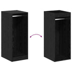 Guardaroba con lo scaffale Rovere Nero 41 x 48 x 102 cm
