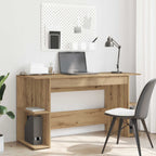 Scrivania rovere artigianale 140 x 50 x 75 cm Legno multistrato