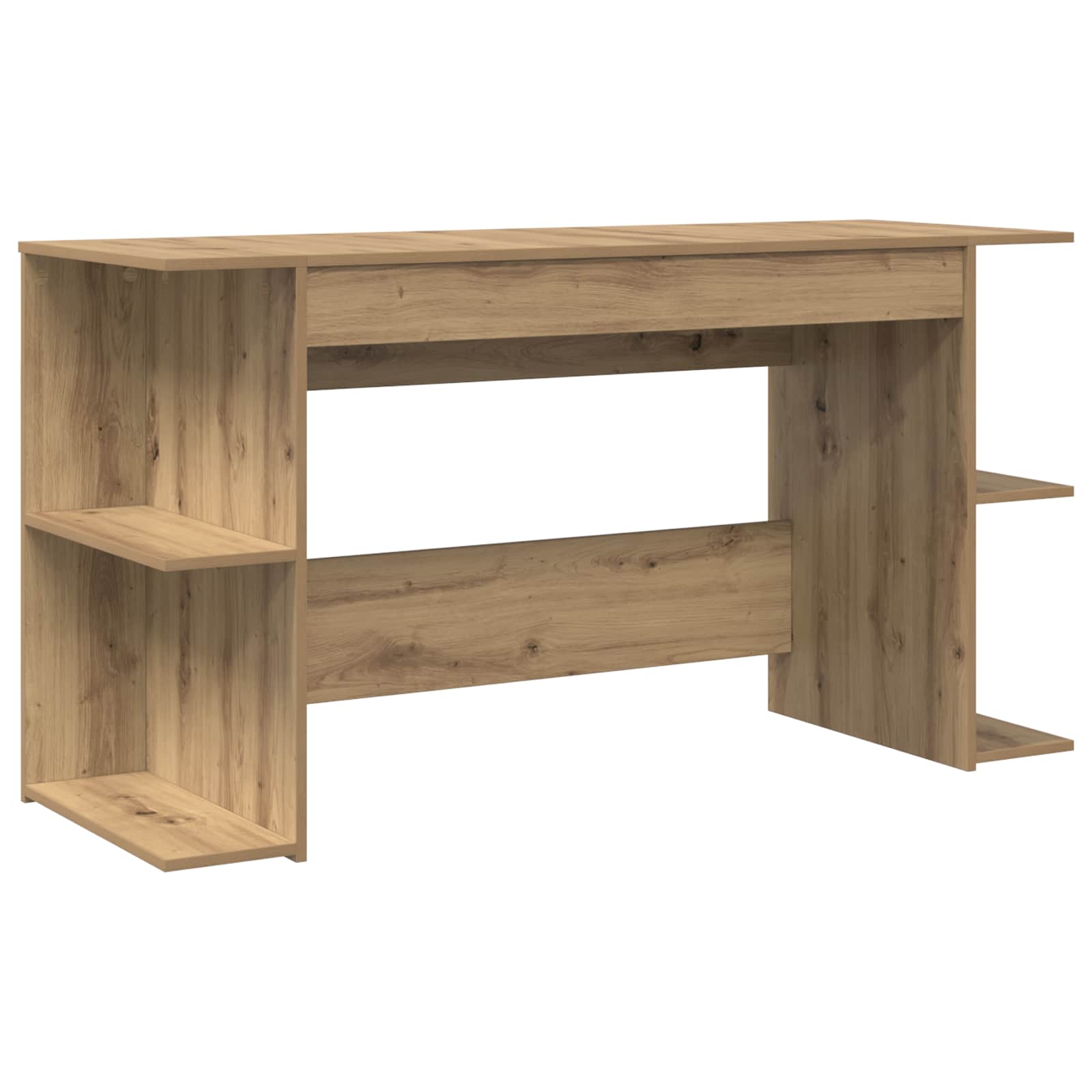Scrivania rovere artigianale 140 x 50 x 75 cm Legno multistrato