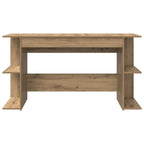 Scrivania rovere artigianale 140 x 50 x 75 cm Legno multistrato