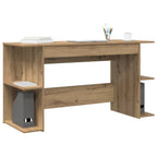 Scrivania rovere artigianale 140 x 50 x 75 cm Legno multistrato