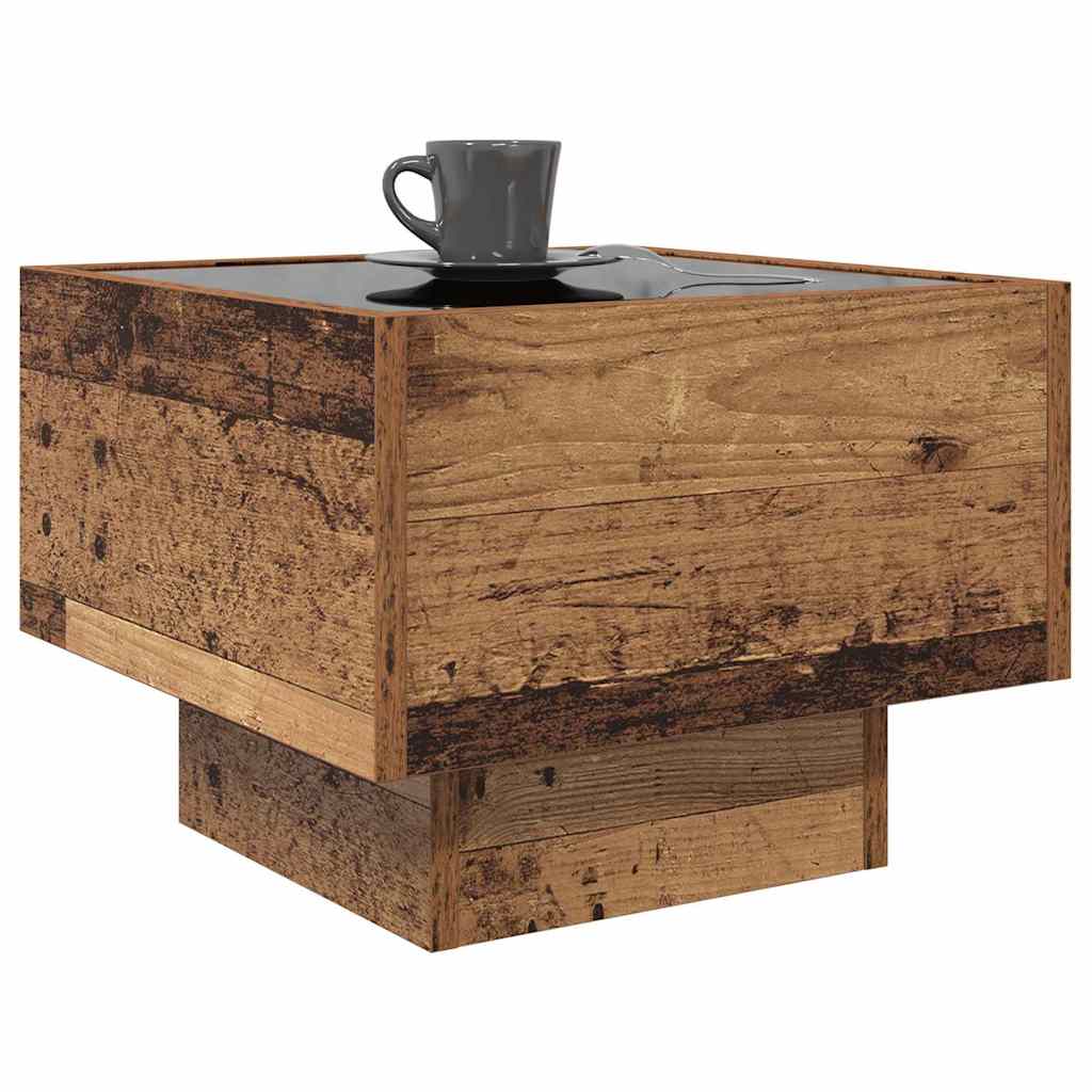 Tavolino da salotto Legno vecchio 40 x 40 x 30 cm