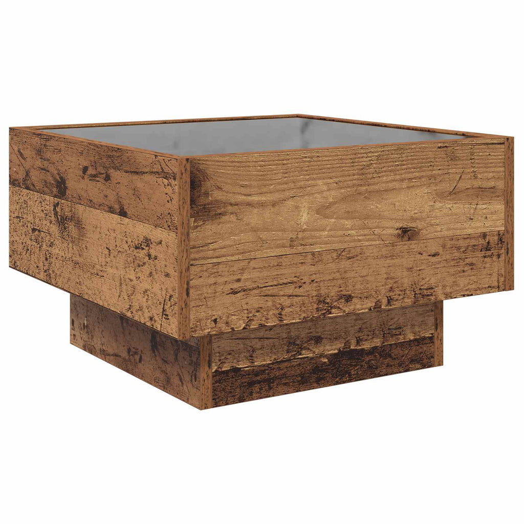 Tavolino da salotto Legno vecchio 50 x 50 x 30 cm