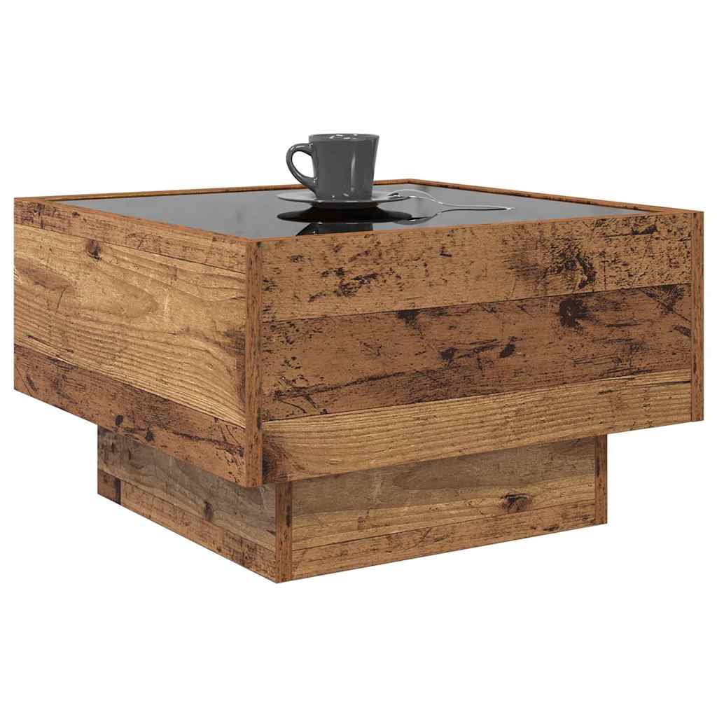 Tavolino da salotto Legno vecchio 50 x 50 x 30 cm
