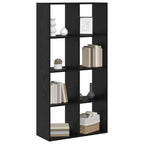 Armadio per Libri Rovere Nero 69,5 x 29 x 137,5 cm