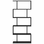 Armadio per Libri Rovere Nero 70 x 24 x 161 cm