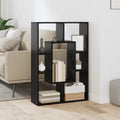 Armadio per Libri Rovere Nero 63 x 20 x 90 cm Legno multistrato