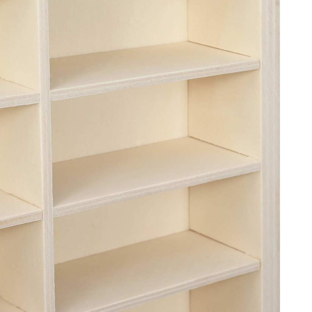 Vetrina a muro Beige 98 x 4,5 x 55 cm Legno multistrato