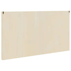 Vetrina a muro Beige 98 x 4,5 x 55 cm Legno multistrato