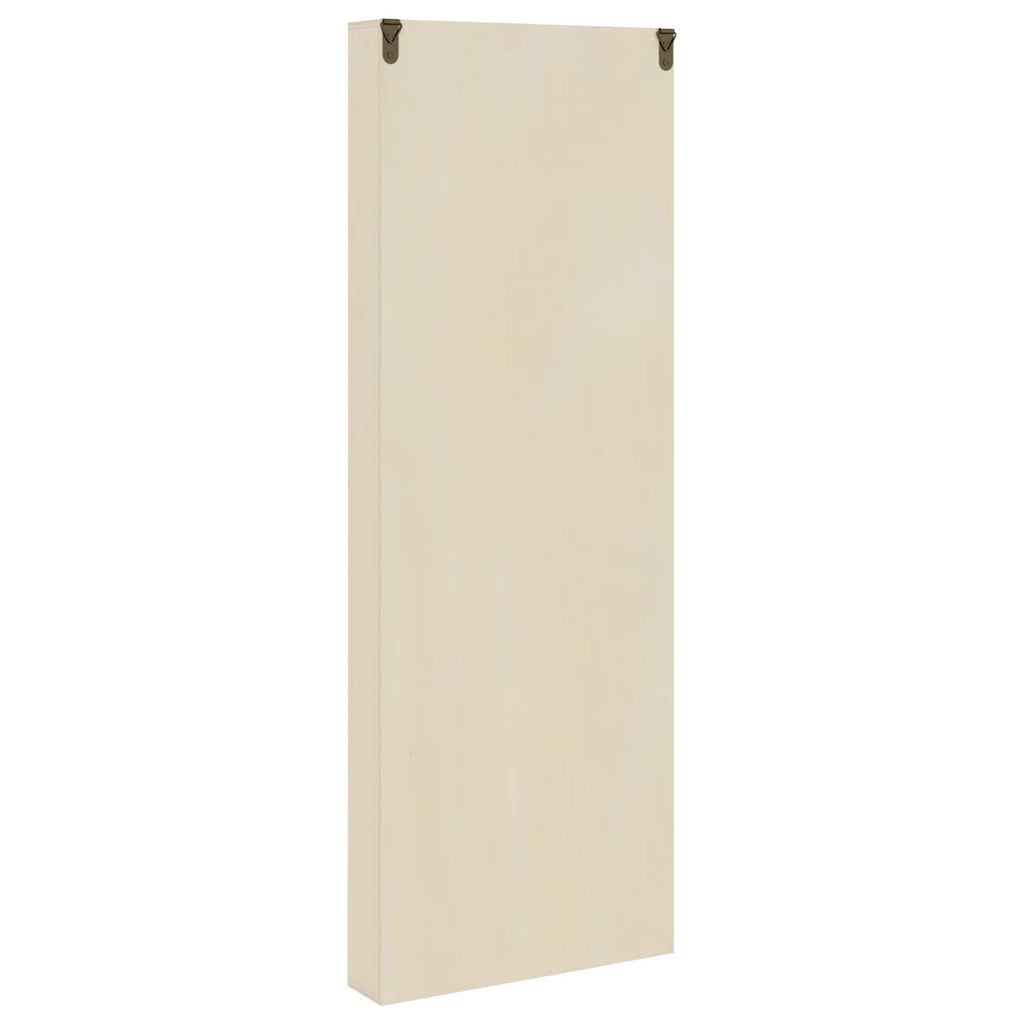 Vetrina a muro Beige 21 x 4,5 x 59 cm Legno multistrato