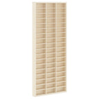 Vetrina a muro Beige 30 x 4,5 x 75 cm Legno multistrato