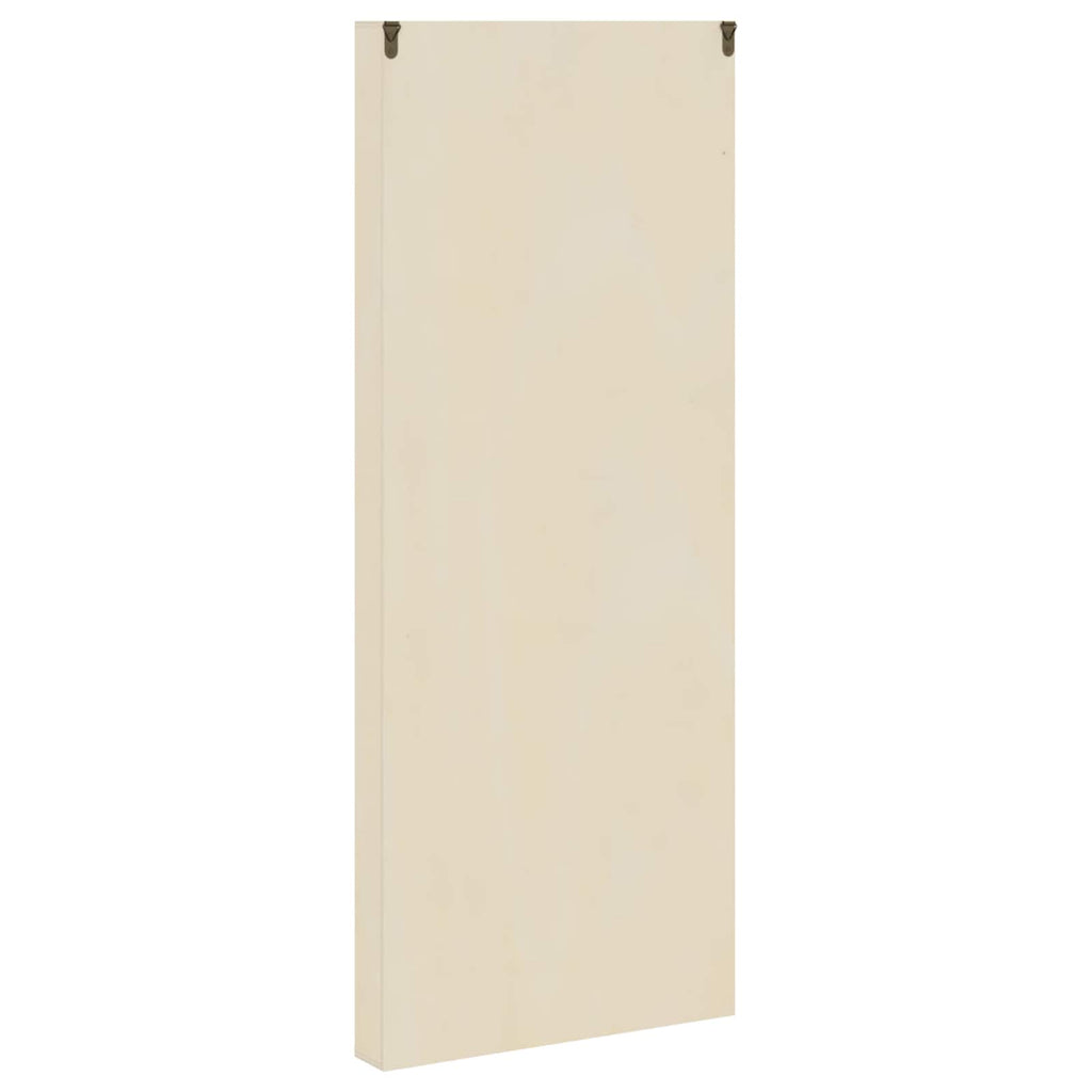 Vetrina a muro Beige 30 x 4,5 x 75 cm Legno multistrato