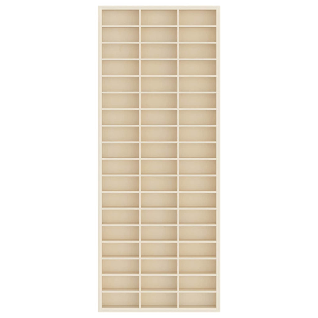 Vetrina a muro Beige 30 x 4,5 x 75 cm Legno multistrato