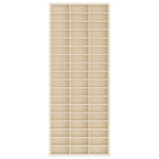 Vetrina a muro Beige 30 x 4,5 x 75 cm Legno multistrato