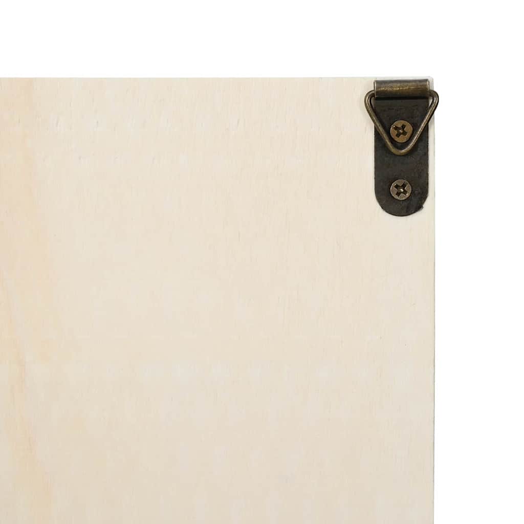 Vetrina a muro Beige 40 x 8,5 x 37 cm Legno multistrato