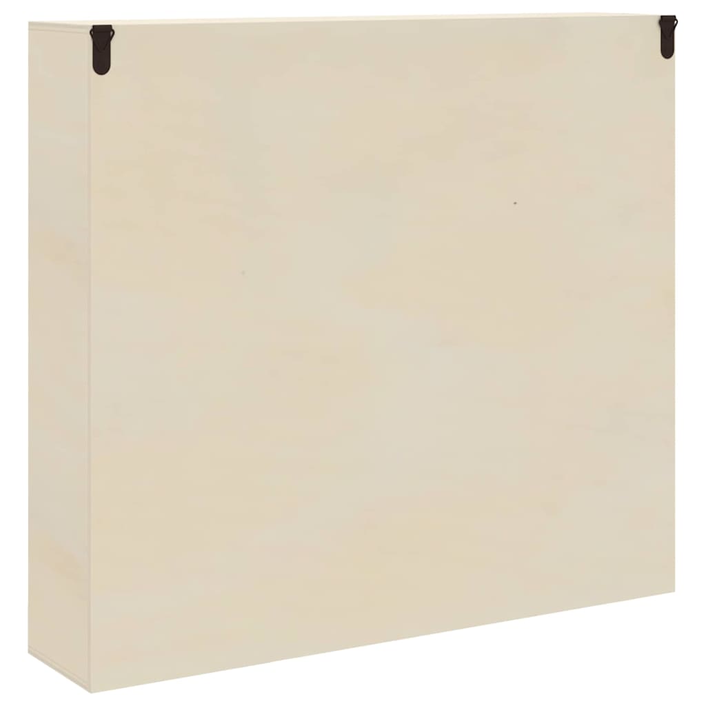 Vetrina a muro Beige 40 x 8,5 x 37 cm Legno multistrato