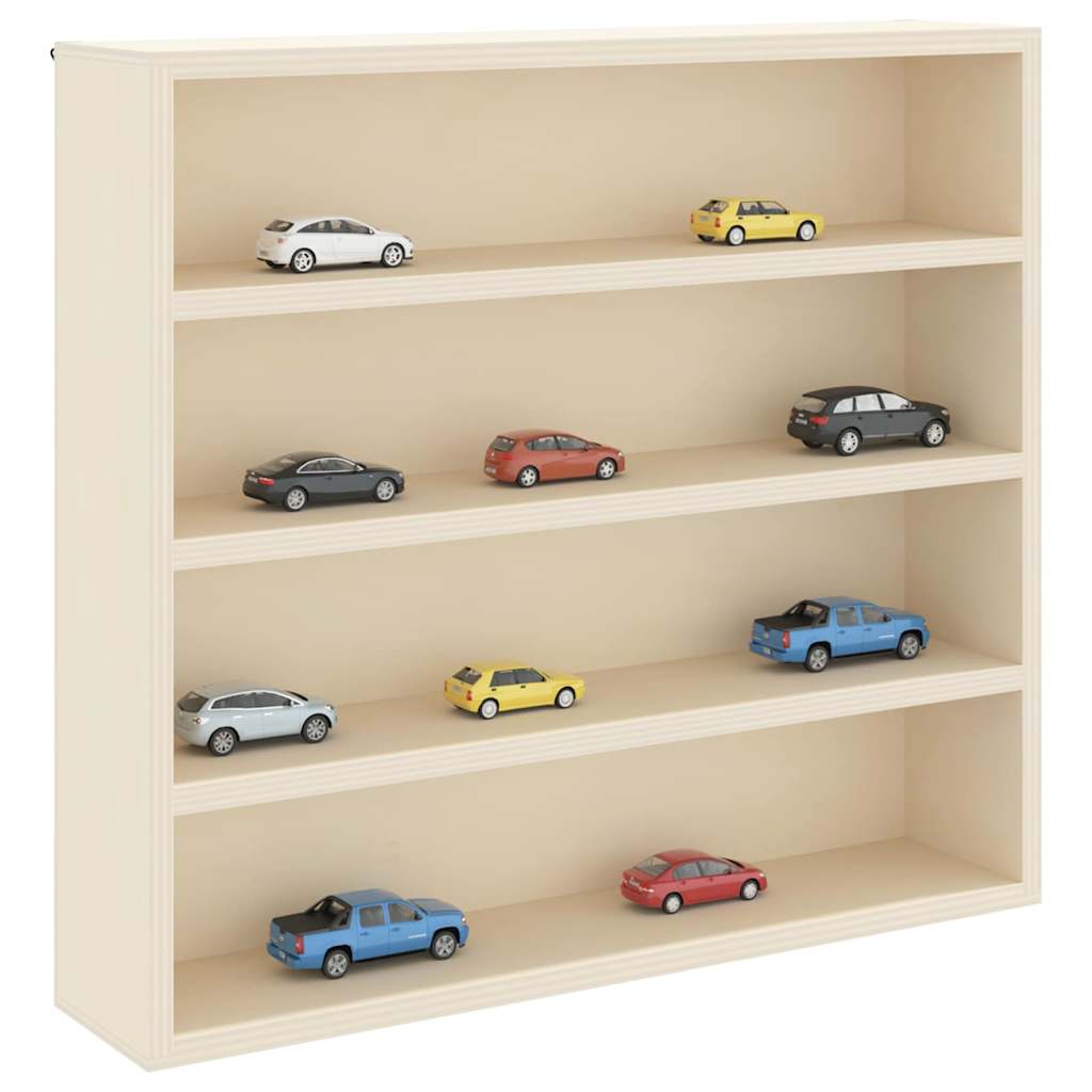 Vetrina a muro Beige 40 x 8,5 x 37 cm Legno multistrato
