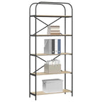 Libreria Rovere Sonoma 80 x 30 x 183 cm Legno multistrato