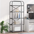 Libreria Grigio Sonoma 80 x 30 x 183 cm Legno multistrato