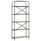 Libreria Rovere artigianale 80 x 30 x 183 cm Legno multistrato