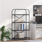 Libreria Rovere Nero 80 x 30 x 146 cm Legno multistrato