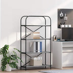 Libreria Grigio Sonoma 80 x 30 x 146 cm Legno multistrato