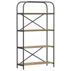 Libreria Rovere artigianale 80 x 30 x 146 cm Legno multistrato