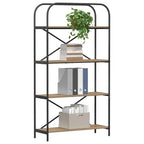 Libreria Rovere artigianale 80 x 30 x 146 cm Legno multistrato