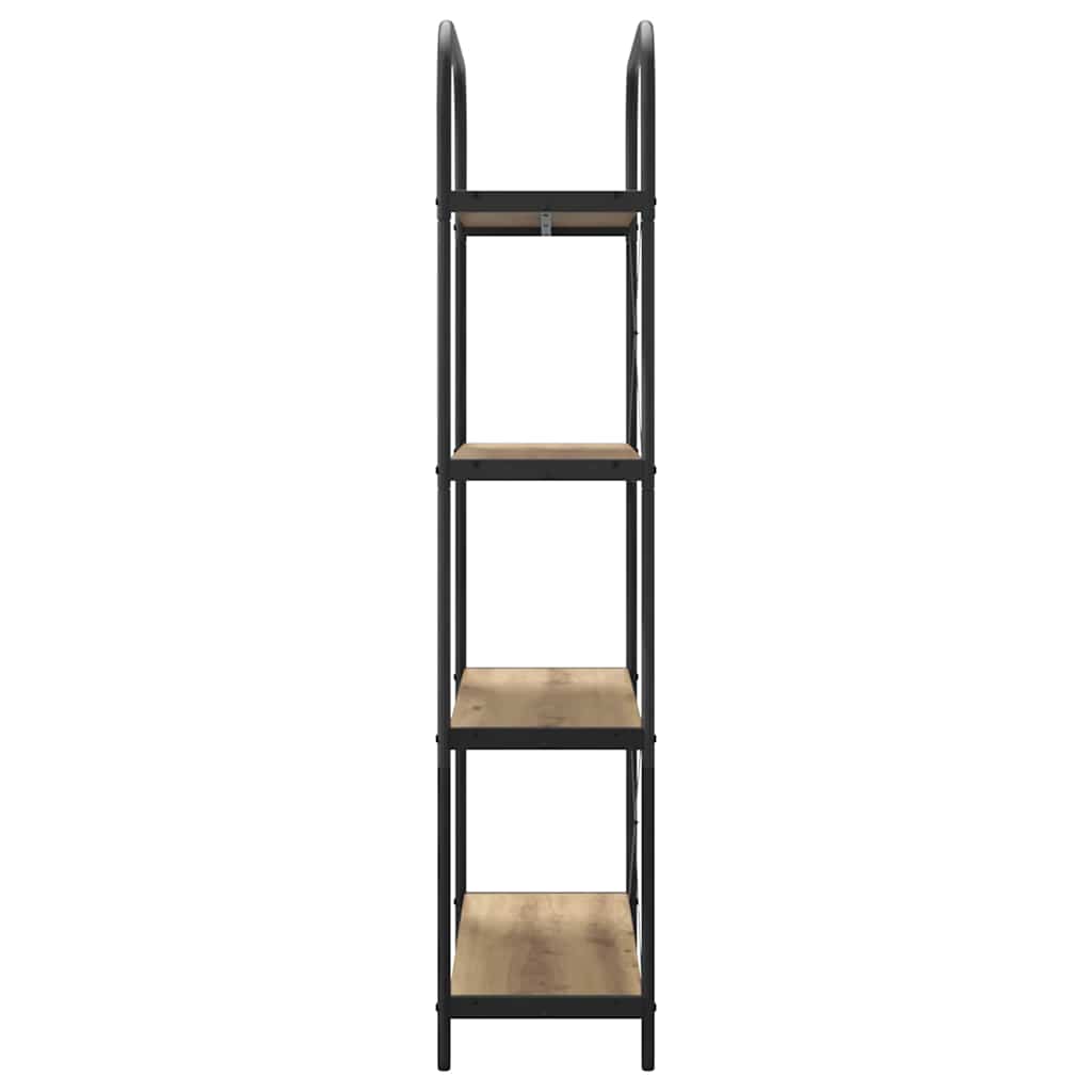 Libreria Rovere artigianale 80 x 30 x 146 cm Legno multistrato