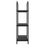 Libreria Rovere Nero 80 x 30 x 109 cm Legno multistrato