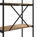 Libreria Rovere artigianale 80 x 30 x 109 cm Legno multistrato