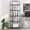 Libreria Rovere Nero 60 x 30 x 183 cm Legno multistrato