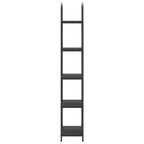 Libreria Rovere Nero 60 x 30 x 183 cm Legno multistrato