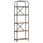 Libreria Rovere artigianale 60 x 30 x 183 cm Legno multistrato