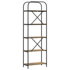 Libreria Rovere artigianale 60 x 30 x 183 cm Legno multistrato