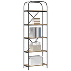 Libreria Rovere artigianale 60 x 30 x 183 cm Legno multistrato