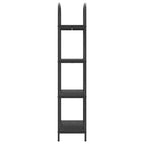 Libreria Rovere Nero 60 x 30 x 146 cm Legno multistrato