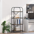 Libreria Rovere fumé 60 x 30 x 146 cm Legno multistrato